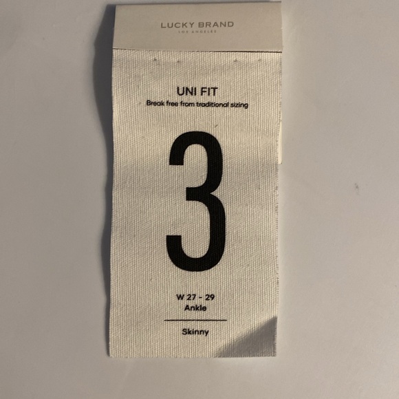 Lucky Brand Uni Fit High Rise Skinny Jean - Picture 9 of 10